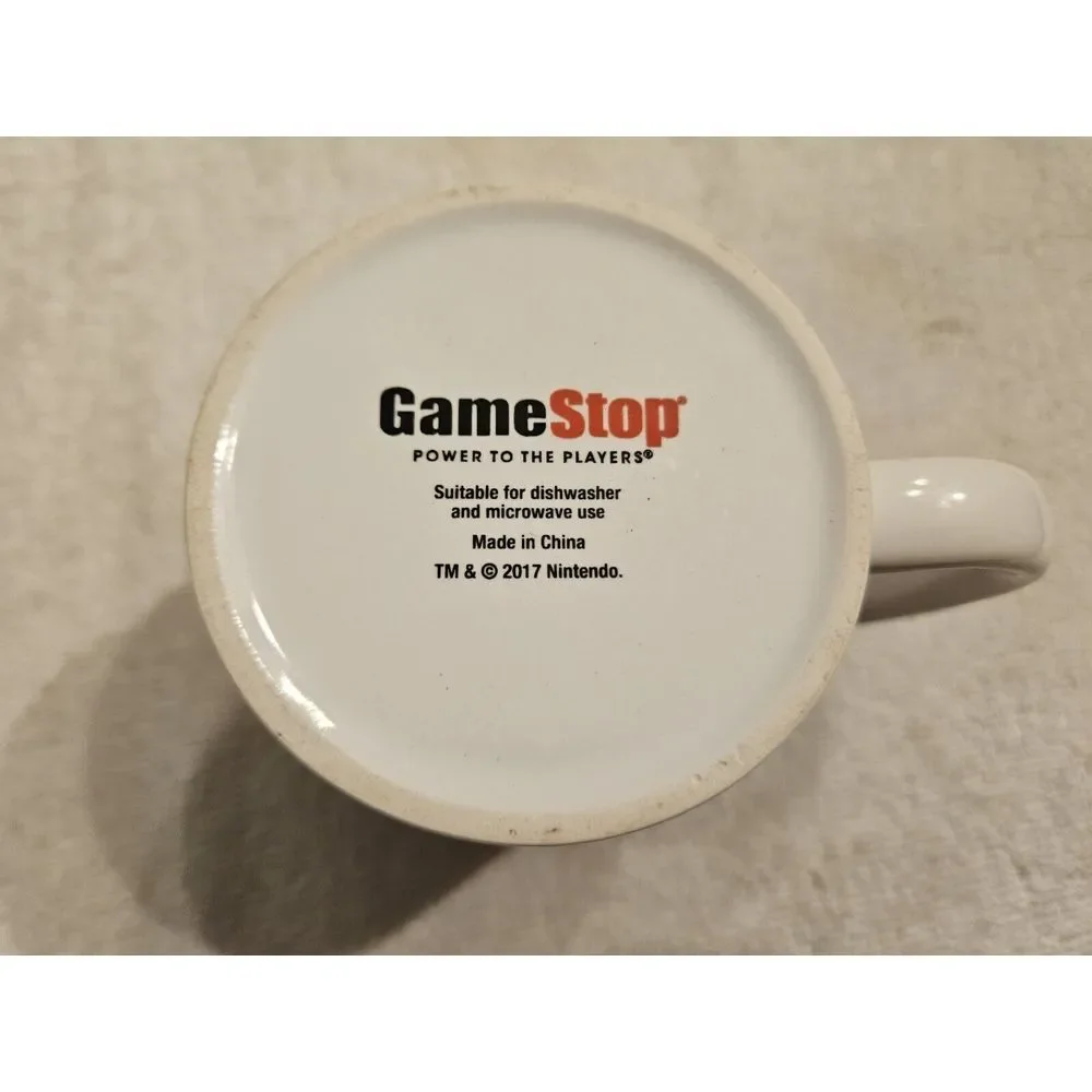Super Mario Brothers Retro 8-Bit‎ Christmas Mug Gamestop Exclusive